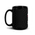 Breast Cancer Black Glossy Mug