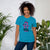 Breast Cancer Unisex t-shirt turquoise